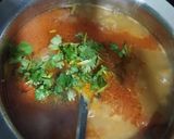 A picture of step 5 of Mung beans curry.
