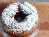 Ciambella al latte condensato in friggitrice ad aria