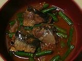 Sarden sayur buncis saos tiram