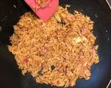 Egg fried rice with ham recipe step 4 photo