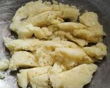 A picture of step 2 of Falahari (Aloo Ka Halwa).