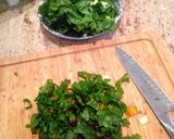 A picture of step 1 of Super quick greens.