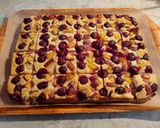 Ricottás-grízes süti gyümölccsel recept fázis 5 fotója
