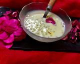 A picture of step 3 of Sabudaana kesari kheer.