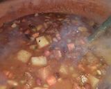 Foto del paso 9 de la receta: Guiso de lentejas con porotos negros y alubias, en olla de barro 🍲