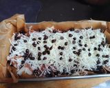 Foto langkah ke 6 dari resep Puding Roti Panggang Coklat.