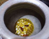 A picture of step 3 of Bhoger Khichuri.