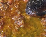 A picture of step 6 of Maghaz Masala or Brain Masala.