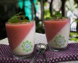 Hình bước làm 7 của món Panna cotta vị dâu tây!