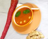 गाजर अदरक सूप (Gajar Adrak Soup ki recipe in hindi) रेसिपी चरण 9 फोटो