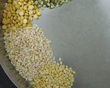 A picture of step 1 of Mixed Daal Makhni.