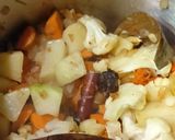 A picture of step 8 of Idiyappam With Vegetable Stew.
