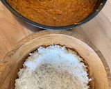 Une image de l'étape 7 de Dahl de lentilles corail au lait de coco.