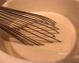 A picture of step 3 of Traditional Taiwanese Egg Pancake (Dan Bing).