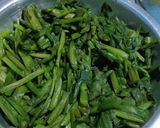 Foto langkah ke 3 dari resep Tumis Genjer Teri Pedas.