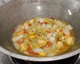 Foto langkah ke 5 dari resep Sayur tumis tahu sawi putih.