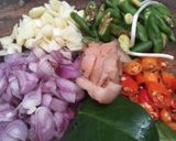 Foto langkah ke 3 dari resep Tempe Cecek (Kikil) Cabe Hijau.