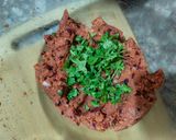 A picture of step 6 of Beetroot Tikki.