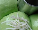 Foto langkah ke 5 dari resep Roti Manis Pandan Eggless (tanpa telur).