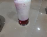 A picture of step 7 of Badaam pink lady shake.