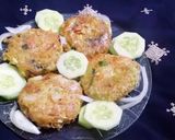 A picture of step 4 of Pasta kabab.