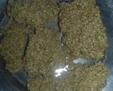 A picture of step 5 of Till ki Chikki.