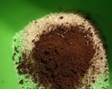 A picture of step 1 of Dalgona coffee.