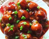 A picture of step 4 of Raw Banana Manchurian.