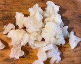 A picture of step 2 of Cauliflower in Tomato Sauce.