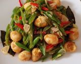 Foto langkah ke 4 dari resep Buncis iris telur puyuh.