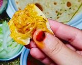 Foto langkah ke 10 dari resep Paratha & Chicken Curry.