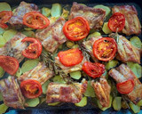 Foto del paso 6 de la receta: Costillar al horno con guarnición