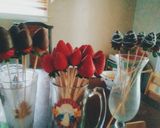 Hình bước làm 6 của món Dâu tây🍓🍓 nhúng Chocolate ngọt ngào❤❤❤