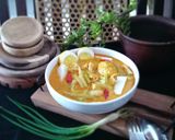 Foto langkah ke 5 dari resep Lontong Sayur.