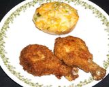 Foto del paso 4 de la receta: Trutros y alitas de pollo fritas
