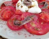 Foto del paso 8 de la receta: Ensalada de tomate, burrata y anchoas