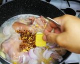 A picture of step 2 of Chicken shami kabab.