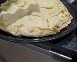 Foto del paso 8 de la receta: Tarta de jamón y queso con chicos