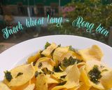 Hình bước làm 3 của món Snack Khoai Lang - Rong Biển