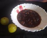 A picture of step 9 of Amla ki meethi chutney.