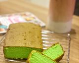 Foto langkah ke 4 dari resep Condensed milk pound cake pandan.