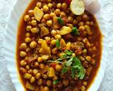 Chickpea potato curry masala recipe step 1 photo