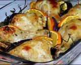 Фото кроку 6 до Запечённая курица с апельсинами.
