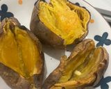 Foto langkah ke 3 dari resep Ubi Cilembu Panggang with Butter ala Gita.