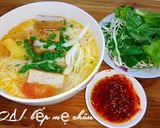 Hình bước làm 2 của món Bún chả cá Nha Trang