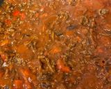 A picture of step 8 of Bolognaise.