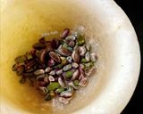 A picture of step 3 of Lauki Pista kheer.