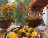 Hình bước làm 3 của món 📣 Salad hỗn hợp trái cây với sốt cam