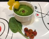 A picture of step 9 of Spinach soup.