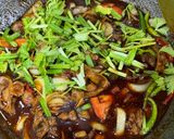 Gambar langkah 5 resipi Hati & Pedal Ayam Masak Kicap.